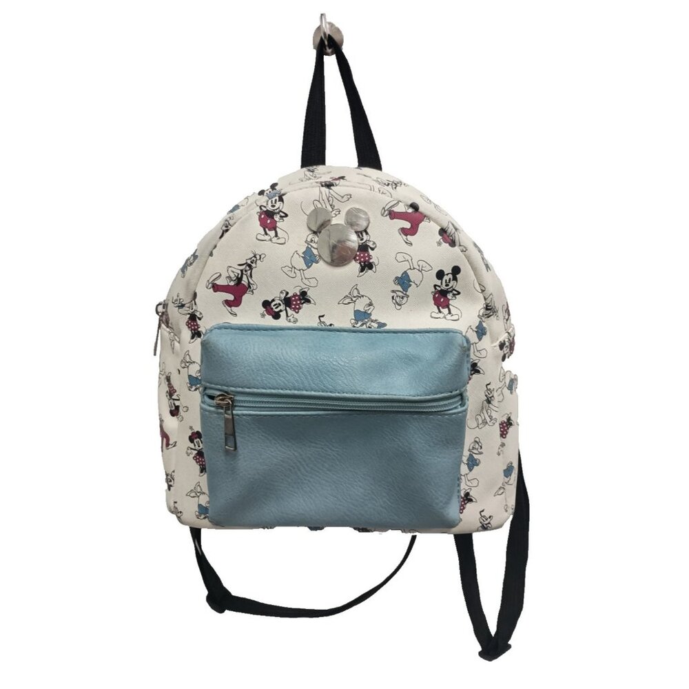 Disney Mickey Mouse and Friends Mini Backpack Mickey and Donald Duck Print